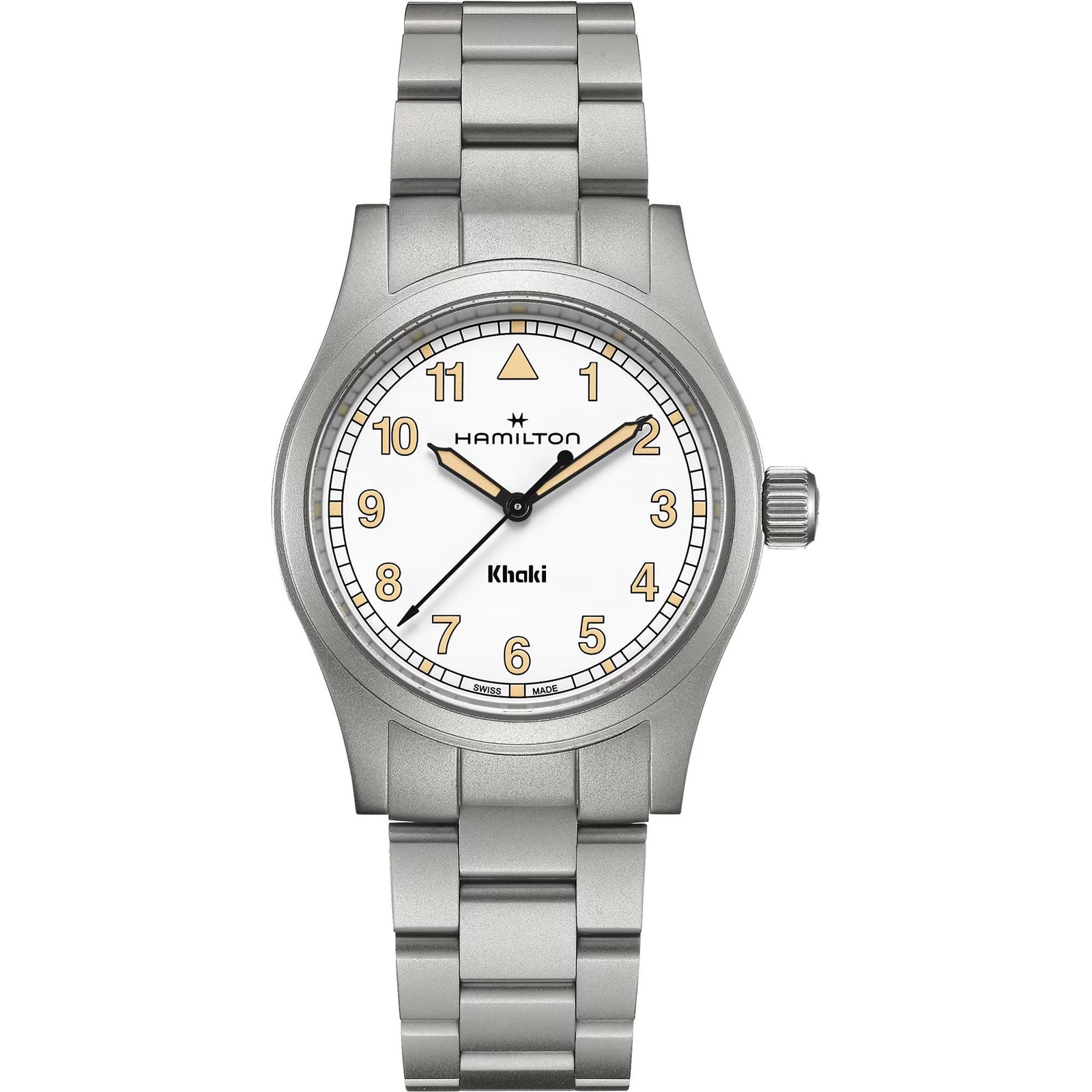 Khaki Field Quartz 33mm Unisex Watch White Khaki Field Quartz 33mm Unisex Watch White