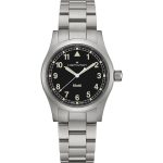 Khaki Field Quartz 38mm Unisex Watch Black