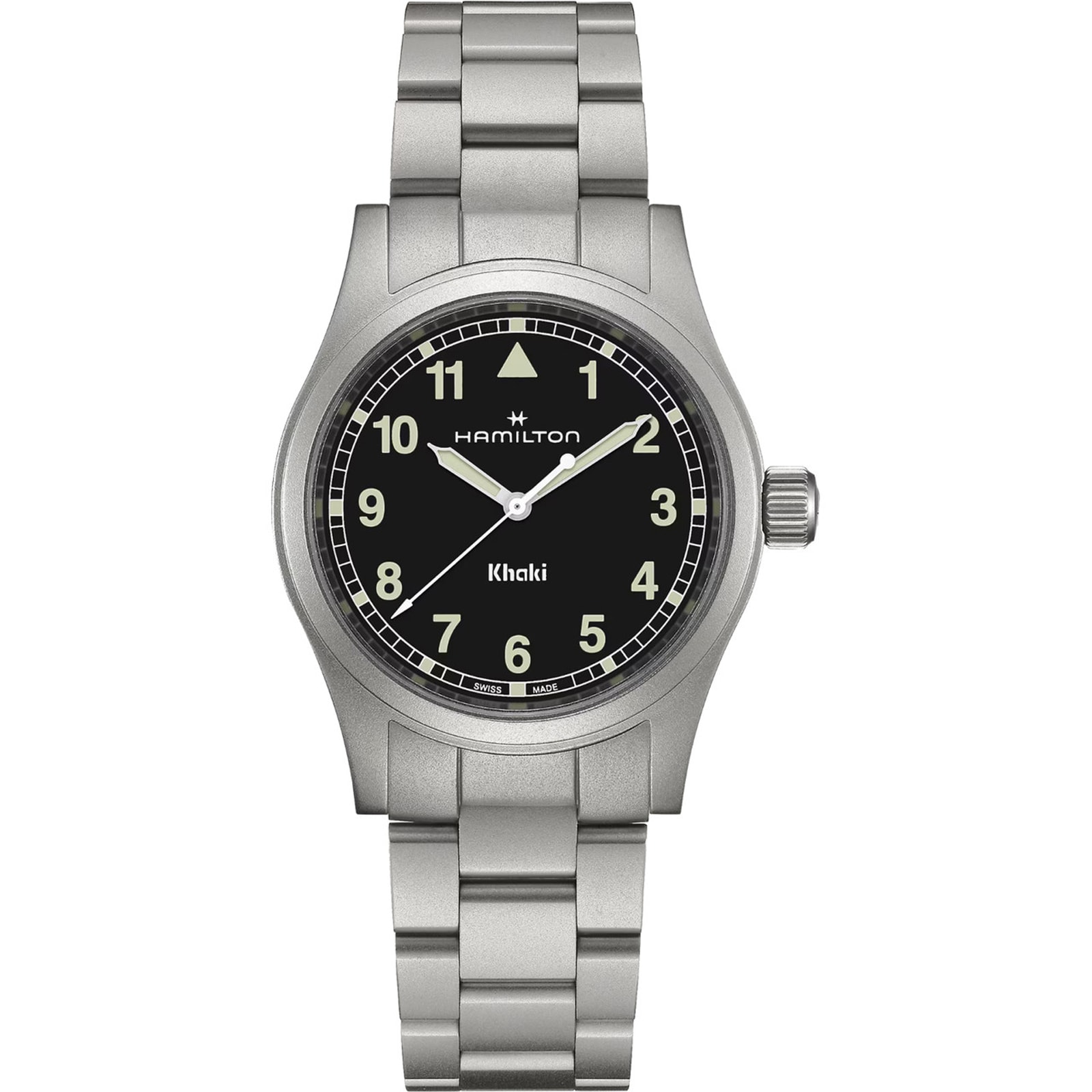 Khaki Field Quartz 38mm Unisex Watch Black Khaki Field Quartz 38mm Unisex Watch Black