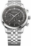 Louis Erard Watch Heritage Quartz Chrono - Grey