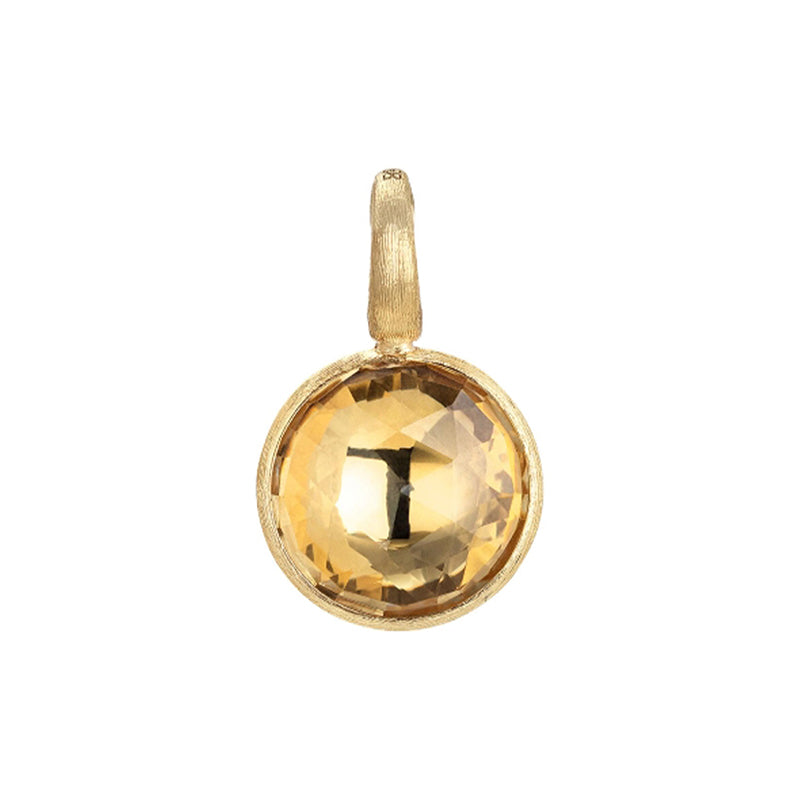 Marco Bicego Jaipur 18ct Yellow Gold Yellow Quartz Stackable Pendant - Gold Marco Bicego Jaipur 18ct Yellow Gold Yellow Quartz Stackable Pendant - Gold