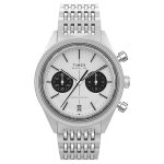 Marlin Jet Quartz Chronograph 40mm Mens Watch Silver