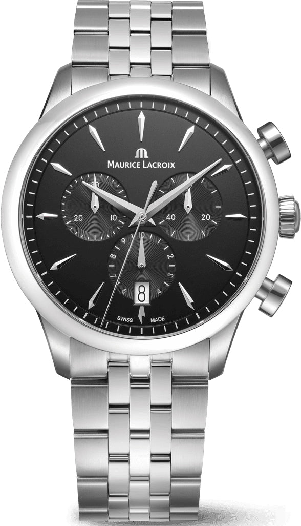 Maurice Lacroix 1975 Quartz Chronograph Date 40mm Watch Maurice Lacroix 1975 Quartz Chronograph Date 40mm Watch