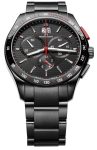 Maurice Lacroix Watch Miros Round Quartz Chrono – Black