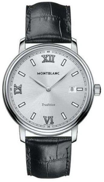 Montblanc Watch Tradition Quartz - Silver Montblanc Watch Tradition Quartz - Silver