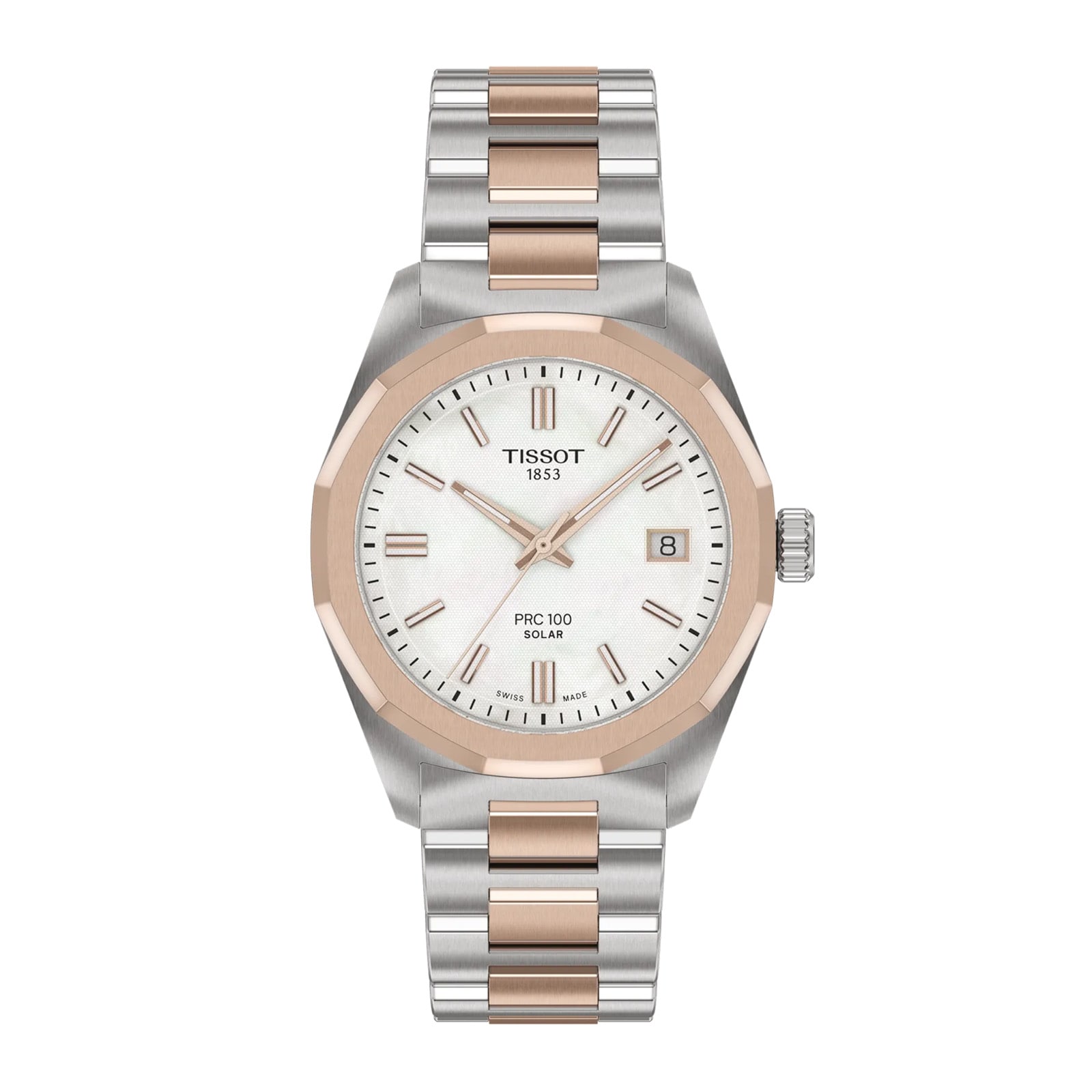 PRC 100 Solar Quartz 34mm Bicolour Ladies Watch PRC 100 Solar Quartz 34mm Bicolour Ladies Watch