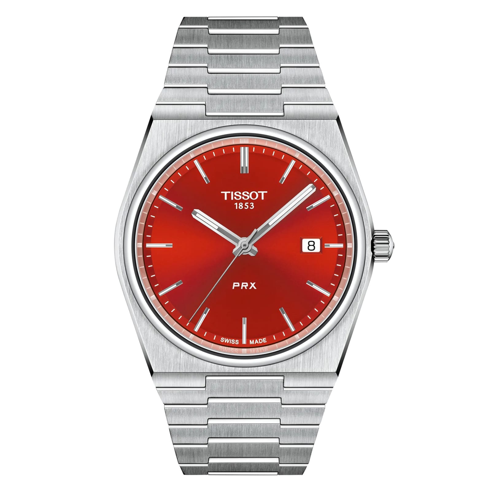 PRX Quartz 40mm Mens Watch Red PRX Quartz 40mm Mens Watch Red