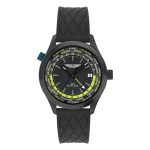 Quartz 41mm Mens Watch Black Dial