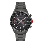 Quartz 44mm Mens Watch Black Dial
