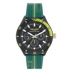 Quartz 46mm Mens Watch Black Dial