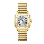 Santos De Cartier, Small Model, Quartz, Yellow Gold