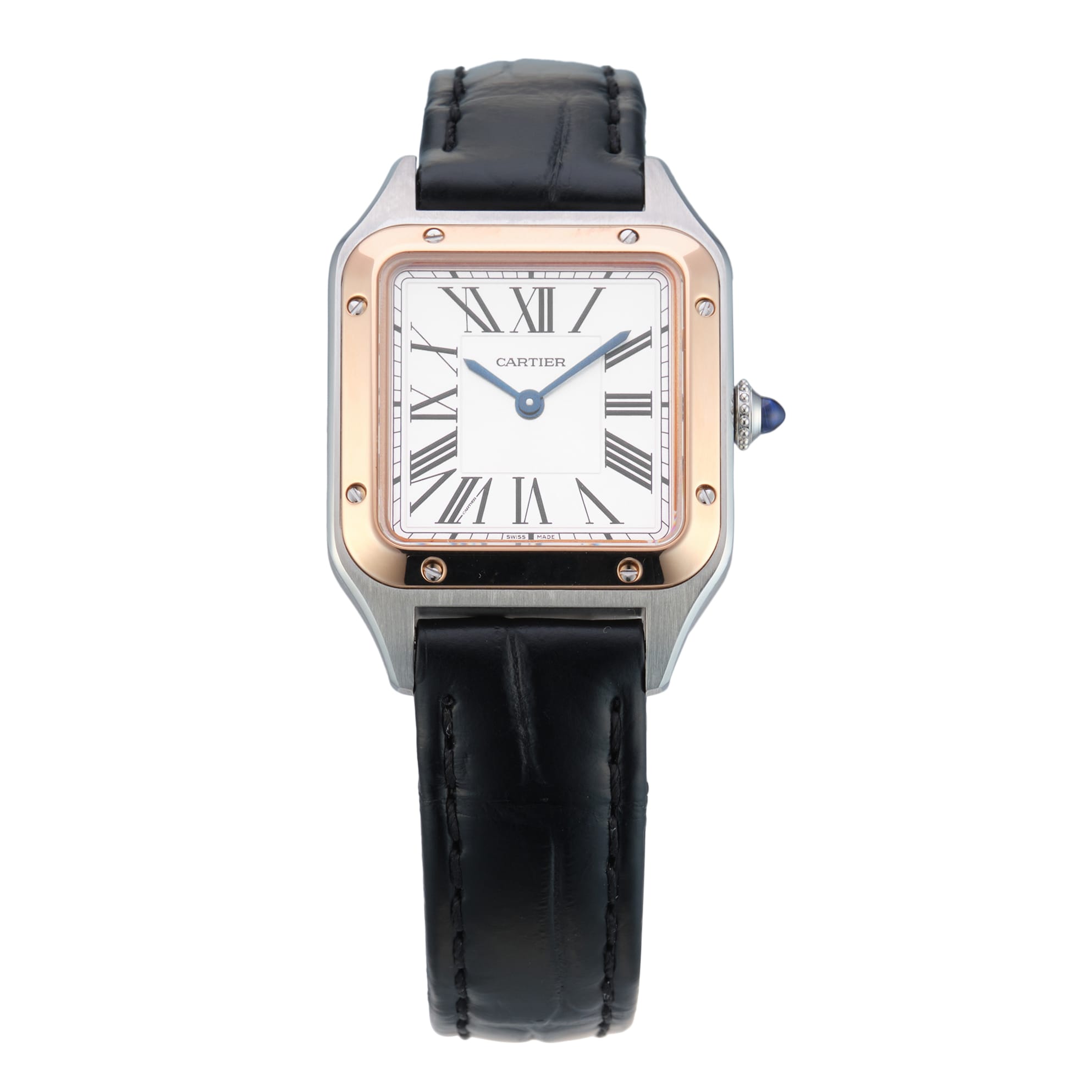 Santos-Dumont Small Model 27.5mm Quartz Stainless Steel Santos-Dumont Small Model 27.5mm Quartz Stainless Steel