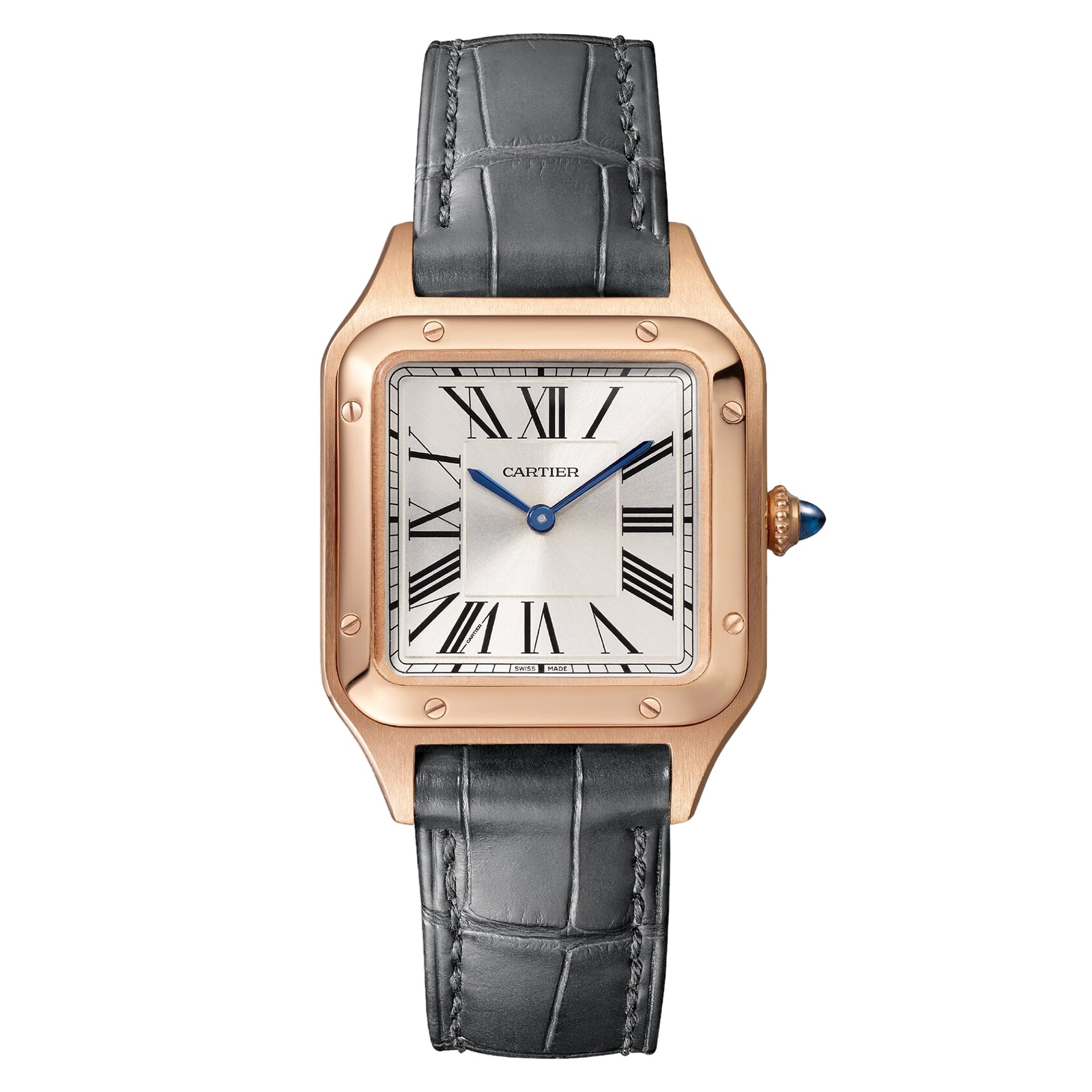 Santos-Dumont Watch, Small Model, High Qutonomy Quartz Movement, Rose Gold Santos-Dumont Watch, Small Model, High Qutonomy Quartz Movement, Rose Gold