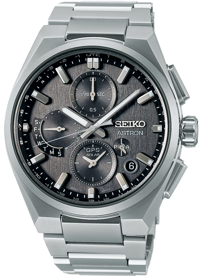 Seiko Astron GPS Solar Dual Time Chronograph Watch Seiko Astron GPS Solar Dual Time Chronograph Watch