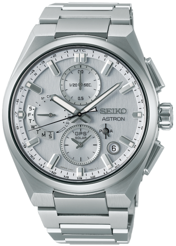 Seiko Astron GPS Solar Dual Time Chronograph Watch