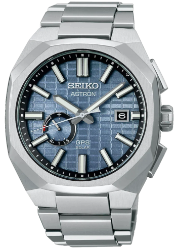 Seiko Astron GPS Solar Sapphire Blue Crystal Box Watch