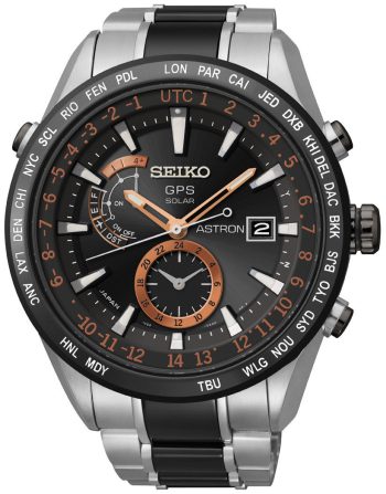 Seiko Astron GPS Solar Watch D - Black