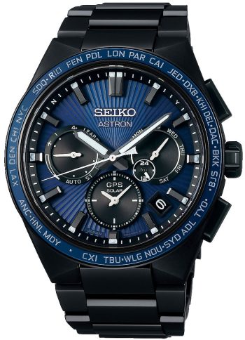 Seiko Astron Sunray Midnight GPS Solar