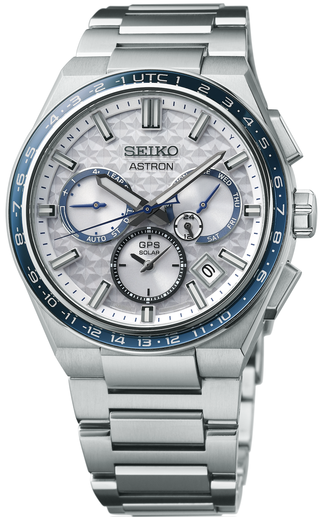 Seiko Astron Watch GPS Solar 5X Dual Time Galactic Blue Limited Edition Seiko Astron Watch GPS Solar 5X Dual Time Galactic Blue Limited Edition