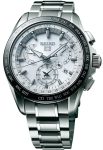 Seiko Astron Watch GPS Solar Dual Time Titanium - White