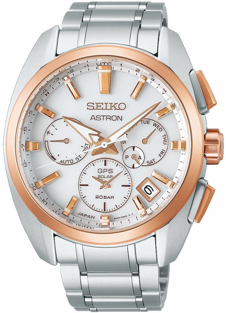 Seiko Astron Watch GPS Solar Global Active TI - White Seiko Astron Watch GPS Solar Global Active TI - White
