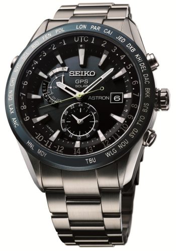 Seiko Astron Watch GPS Solar Watch - Black