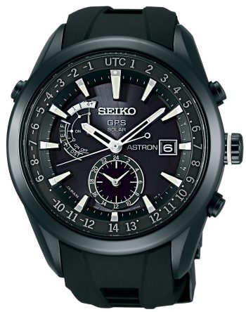Seiko Astron Watch GPS Solar Watch - Black