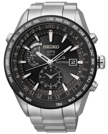 Seiko Astron Watch GPS Solar Watch - Black