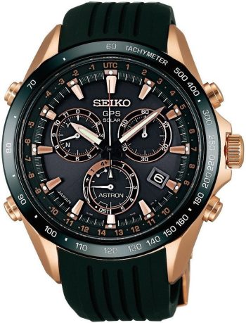 Seiko Astron Watch GPS Solar Watch Novak Djokovic Limited Edition D - Black