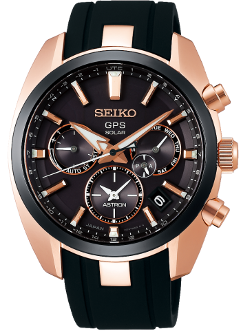 Seiko Astron Watch Solar GPS - Black