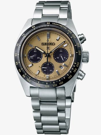 Seiko Mens Prospex Speedtimer Solar 1969 Recreation Watch SSC817P1
