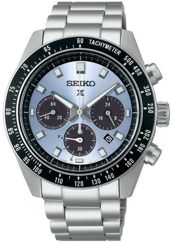 Seiko Prospex Crystal Trophy Speedtimer Solar Chronograph Watch