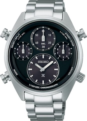 Seiko Prospex Speedtimer Solar Black on Black
