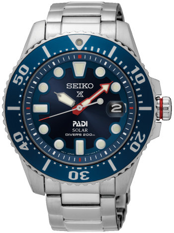 Seiko Watch Prospex PADI Solar - Blue