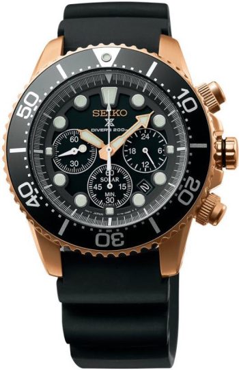 Seiko Watch Prospex Solar - Black