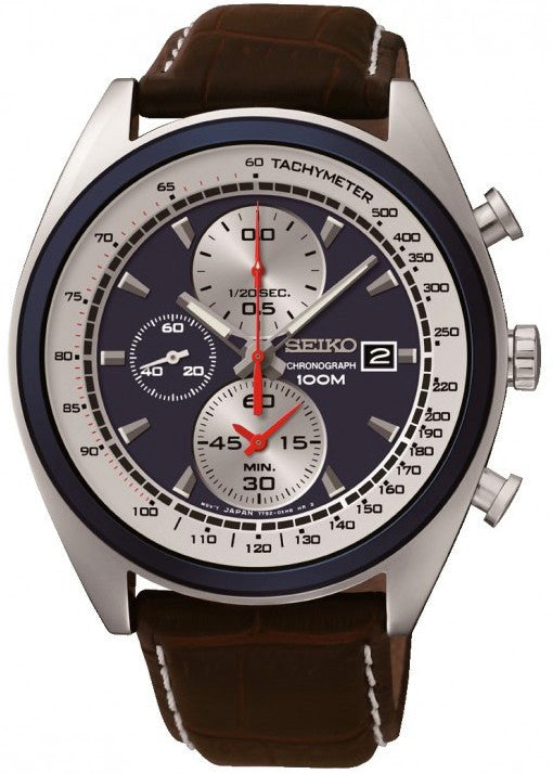Seiko Watch Solar Chronograph - Black Seiko Watch Solar Chronograph - Black