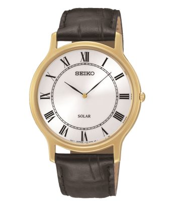 Seiko Watch Solar Gents - Silver