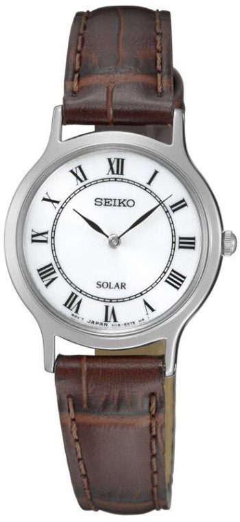 Seiko Watch Solar Ladies D - Silver
