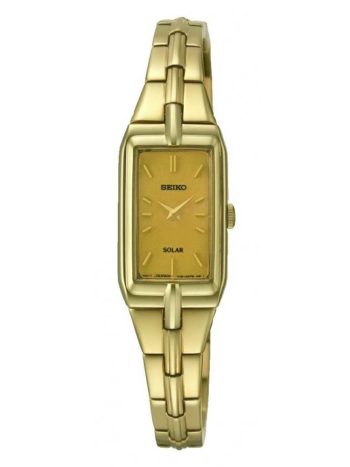 Seiko Watch Solar Ladies - Gold