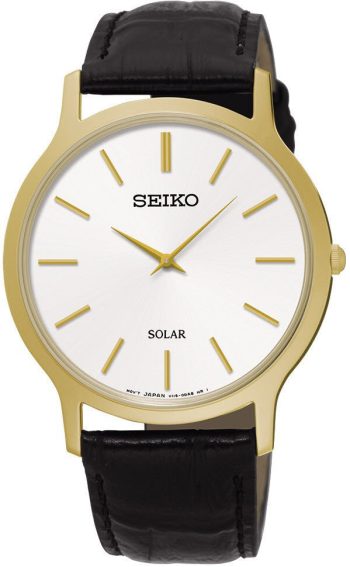 Seiko Watch Solar Mens - Silver