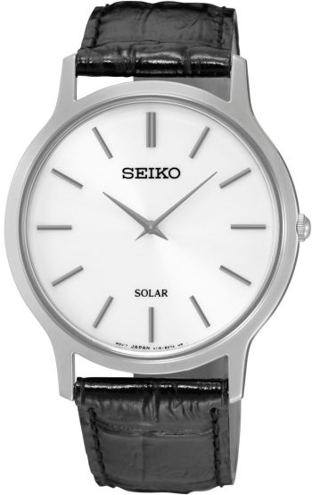 Seiko Watch Solar Mens - White