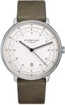 Sternglas Watch Hamburg Quartz Leather - Silver