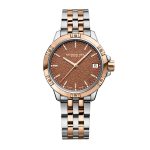 Tango Classic Quartz Two Tone 30mm Ladies Watch Terracotta