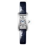 Tank Américaine Watch, Mini Model, Quartz Movement, Steel, Leather