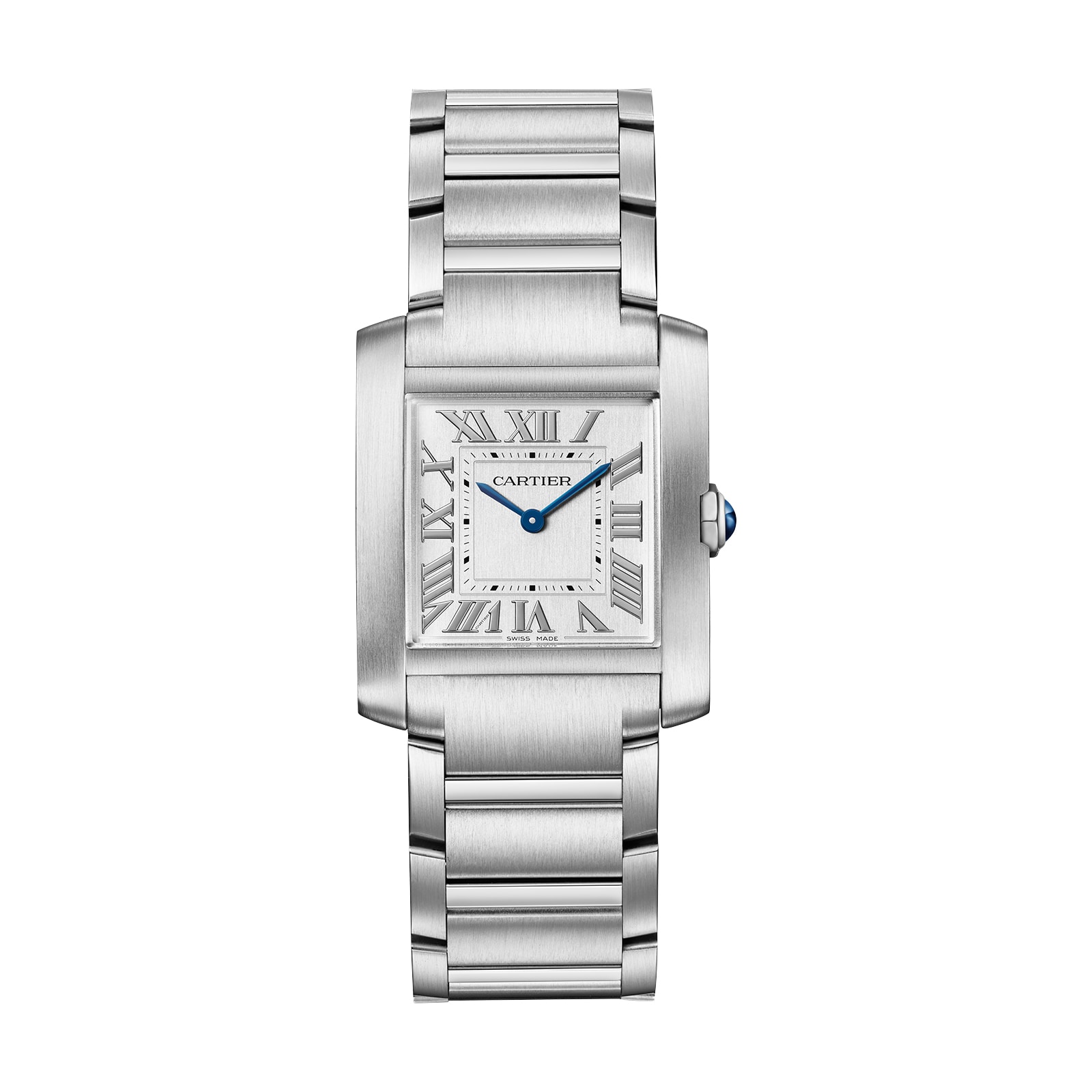 Tank Française Watch Medium Model, Quartz Movement, Steel Tank Française Watch Medium Model, Quartz Movement, Steel