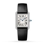 Tank Must Watch, Large Model, Quartz Movement, Steel, Diamonds