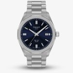 Tissot Mens PRC100 Blue Dial Solar Quartz Watch T151.422.11.041.00