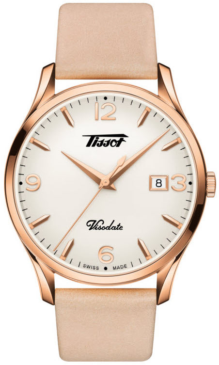 Tissot Watch Heritage Visodate Quartz D - White Tissot Watch Heritage Visodate Quartz D - White