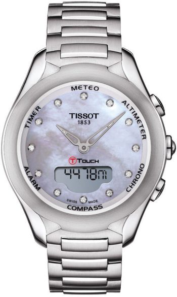 Tissot Watch T-Touch Lady Solar - White