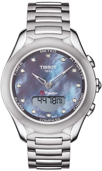 Tissot Watch T-Touch Lady Solar - White